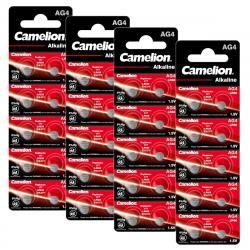 40x Camelion knoflíkový článek LR66 / AG4 / G4 / LR626 / 177 / SR626W / GP77A / 377 originál