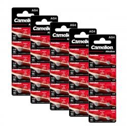 50x Camelion knoflíkový článek LR66 / AG4 / G4 / LR626 / 177 / SR626W / GP77A / 377 originál