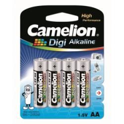 baterie Camelion Digi alkalická LR6 tužková AA MN1500 AM3 4ks balení originál