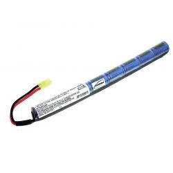 baterie pro Softair-Waffen 9,6V-1500mAh (8 Zellen in Reihe)