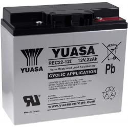 baterie pro UPS 12V 22Ah (nahrazuje 17Ah 18Ah 19Ah) hluboký cyklus - YUASA originál