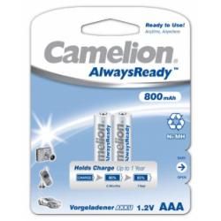 Camelion HR03 Micro AAA AlwaysReady 2ks balení 800mAh originál