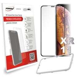 Display Schutzfolie Sicherheitsglas pro iPhone XR, iPhone 11, staub abweisend 2.5D HD