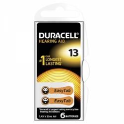 Duracell baterie pro naslouchátko DA13 6ks balení originál