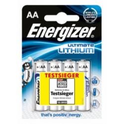 Energizer Ultimate Lithium AA tužková baterie 4ks balení originál