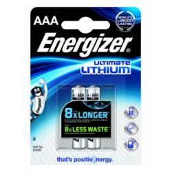 lithiová mikrotužková baterie HR03 2ks v balení - Energizer lithium