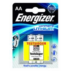 Lithium baterie Energizer L91 Mignon AA 2ks balení originál