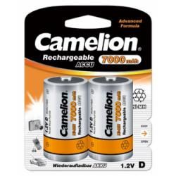 Nabíjecí článek HR20 NIMH Mono D 2ks v balení 7000mAh - Camelion originál