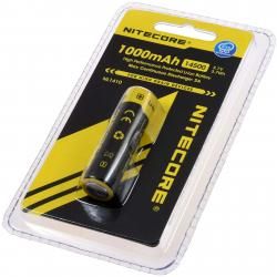 Nitecore Li-Ion baterie Typ 14500 NL1410 1000mAh originál