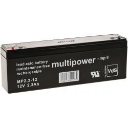 Olověná baterie MP2,3-12  MP2,2-12 Vds - multipower