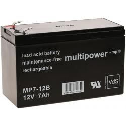 Olověná baterie MP7-12B VdS - multipower