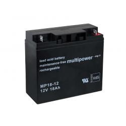 olověná baterie multipower MP18-12 Vds Ersatz-aku