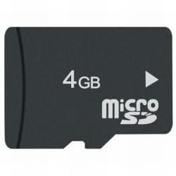 paměťová karta Micro SD 4GB