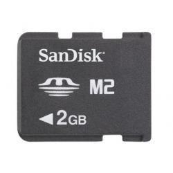 paměťová karta SanDisk Memory Stick M2 2GB blistr