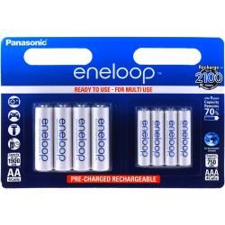 Panasonic eneloop baterie AA / AAA - 2x 4ks balení / Typ BK-KJMCCE44E originál