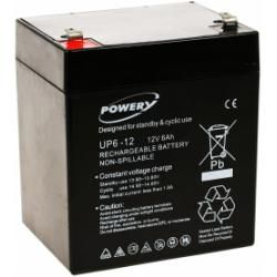 Powery náhradní baterie 12V 6Ah nahrazuje APC RBC 29 originál