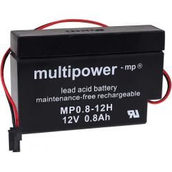 Powery olověná baterie multipower MP0,8-12H pro solární rolety