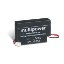 Powery olověná baterie multipower MP0,8-12JST