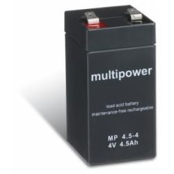 Powery olověná baterie multipower MP4,5-4