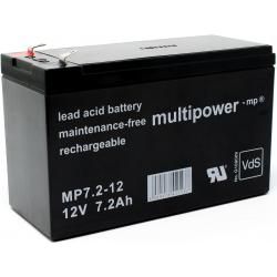 Powery olověná baterie multipower MP7,2-12 Vds