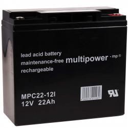 Powery olověná baterie multipower pro invalidní vozík Invacare ATM take Along