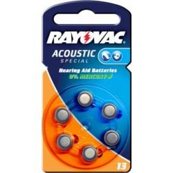 Rayovac Extra Advanced baterie pro naslouchátko Typ 13 6ks balení originál