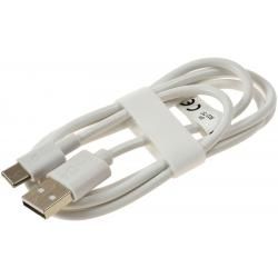 USB C 1m kabel bílý - goobay originál