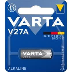 Varta baterie alkalická LR27 V27A V27GA 12V 1ks balení originál