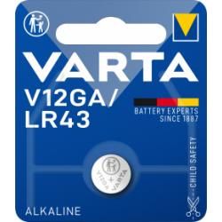 Varta knoflíkový článek LR43 V12GA AG12 1ks balení originál