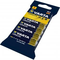 Varta Longlife Extra alkalická AA-tužková baterie 8ks balení originál