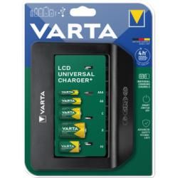 Varta nabíječka LCD Universal s USB výstupem pro AA / AAA / C / D & 9V baterie originál