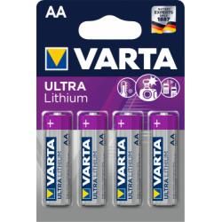 Varta Professional Lithium AA tužková / LR6 baterie 4ks balení originál